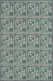 Monaco: 1921, Prince Albert I. 5fr. Dark-green Block Of Twenty, Mint Never Hinged, Mi. € 700,-- + (Y - Unused Stamps