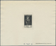 Monaco: 1939, Monarchs/View Of Monaco, 5c.-5fr., Complete Set Of Ten Values Each As Epreuve Le Luxe - Unused Stamps