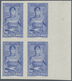 Delcampe - Monaco: 1942, Princes And Princesses Of Monaco Complete Set Of 15 In IMPERFORATE Blocks Of Four From - Unused Stamps