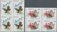 Monaco: 1984, Definitive Issue 'Butterflies And Plants In Mercantour National Park' Complete Set Of - Nuevos