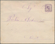 Montenegro - Ganzsachen: 1894/96 A Commercially Used Postal Stationery Wrapper 2 Nkr Yellow On Light - Montenegro