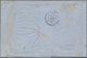 Niederlande: 1866, Willem 15 C. Orange, A Horizontal Strip-5 Plus Single Tied Boxed "FRANCO" W. "S'G - Covers & Documents