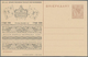 Niederlande - Ganzsachen: 1926 Two Unused Preprinted Postal Stationery Cards, Preprinted In Black An - Postal Stationery