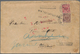 Niederlande - Stempel: 1897, "SPW POSTKANTOOR No. 4", Single Line Handstamp On Cover From Germany, F - Postal History