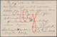 Norwegen - Ganzsachen: 1887 Commercially Used Uprated Reply Part Of A Postal Stationery Reply Paid C - Postal Stationery