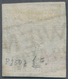 Österreich: 1850, Freimarke 9 Kr. Handpapier In Type I Dunkelblau, Bogenstellung 16 Aus Der Viertelp - Gebraucht