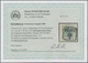 Österreich: 1850, 9 Kr. Handpapier Type I, Hellgraublau P 63 Auf Briefstück, VP 1 Aus Der Z III, Bst - Used Stamps