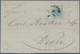 Österreich: 1850, Freimarke 9 Kr. Handpapier, Type I Auf Unkompletter Briefhülle Von Nachod Nach Wie - Used Stamps