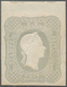 Österreich: 1861, (1.05 Kr) Hellgrau Vom Oberrand Zeitungsmarke Ungebraucht Mit Falzrest, Die Marke - Gebraucht