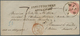 Österreich: 1866/1867, Zwei Unzureichend Frankierte Briefe Nach Frankreich: Faltbriefhülle 1866 Fran - Usati