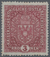 Österreich: 1916, Freimarke: Wappen 3 Kronen Dunkelbräunlichkarmin Im Format 26 X 29 Mm, Postfrisch, - Gebraucht