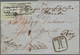 Österreich - Stempelmarken: 1854, 3 Und 6 Kreuzer C.M. Grün/schwarz Stempelmarken, Als Freimarken Ve - Revenue Stamps