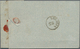 Österreich - Lombardei Und Venetien: 1858, 5 So Rot Type I Entwertet Mit K1 "ADRO" (Sass. 10 Pkte.) - Lombardy-Venetia