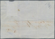 Österreich - Lombardei Und Venetien - Stempelmarken: 1854, 15 C Grün/schwarz, Buchdruck, Entwertet M - Lombardo-Venetien