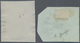 Österreich - Lombardei Und Venetien - Stempelmarken: 1854, 15 C Grün/schwarz Und 30 C Grün/schwarz, - Lombardy-Venetia