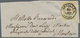 Österreich - Lombardei Und Venetien - Stempelmarken: 1854, 15 C Grün/schwarz, Kupferdruck, übergehen - Lombardy-Venetia