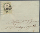 Österreich - Lombardei Und Venetien - Stempelmarken: 1854, 30 C Grün/schwarz, Kupferdruck, Entwertet - Lombardy-Venetia