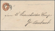 Österreich - Ganzsachen: 1861 Ganzsachenumschlag 10 S Braun Auf Weißem Papier Von Szegedin Nach Gr. - Other & Unclassified