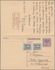 Österreich - Ganzsachen: 1925, Gebrauchte Ganzsachenpostkarte Mit Anhängender Antwort 500 Kronen Lil - Other & Unclassified