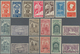 Portugal: 1931/1938, Nice Lot With Mint Never Hinged Stamps, Only A Few Are Hinged. Michel No. 531/6 - Other & Unclassified
