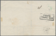 Russland: 1858 Letter From Riga With Dotted Numbered Cancel 38 And Boxed Cancel Riga To Libau, Light - Used Stamps