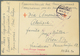 Russland: 1914/1922, Prisoners Of War Card And Cover From Siberia To Prague And Vienna, And Cover Ba - Gebruikt