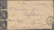 Russland: 1922 (15.12.), Letter From Kanawino (Novgorod Region) To Krügersdorp (Transvaal) With Mult - Used Stamps