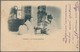 Russische Post In China: 1902, Postcard With View Of Korean Family Life, From Port Arthur To Murom, - China