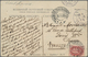 Russische Post In China: North Manchuria, 1906/19: Unovpt. 4 K. Tied "XARBIN PRISTAN 2 7 06" To Ppc - China