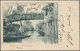 Russische Post In China: 1904, 2 K. Pair Tied "(XAN)HAI 27 VIII (0)4" To Ppc (bridge In Old Shanghai - China