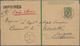 Russische Post In China - Ganzsachen: 1899, Wrapper 2 K. Tied "INKOU 19 8 07" Via "CHEFOU POSTE FRAN - China