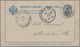 Russische Post In China - Ganzsachen: 1906, Letter Card 10 K. Canc. Small Single Circle "Inkou 18 VI - China