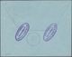 Russische Post In Der Levante - Staatspost: 1901, Registered Cover Franked With Horizontal Pair Of 1 - Levant