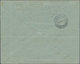 Russische Post In Der Levante - Staatspost: 1913, Registered Cover With 6-colour-franking All Overpr - Turkish Empire