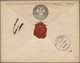 Russland - Ganzsachen: 1857, Commercially Used Postal Stationery Envelope, Sent From Warsaw To St. P - Stamped Stationery