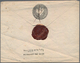 Russland - Ganzsachen: 1857, Commercially Used Postal Stationery Envelope 10 Kop. Black On Rough Pap - Stamped Stationery