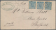 Schweden: 1872 Cover From Göteborg To Sheffield, England 'via Hull' (endorsed In M/s), Franked By 18 - Gebraucht