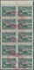 Schweden - Markenheftchen: 1949, 5 Kr. Green Booklet Pane Of 10 Canc. Red Oval "Stockholm 5 14 Mai 1 - 1951-80