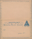 Schweden - Ganzsachen: 1880 (ca.), An Unused Prestamped Forerunner Card And An Unused Postal Station - Postal Stationery