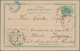 Schweden - Ganzsachen: 1889, Femton Öre Green Cancelled With Dot Circle Postmark "UPSALA" On Postal - Postwaardestukken