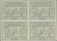 Schweden - Ganzsachen: Design "Madrid" 1920 International Reply Coupon As Block Of Four 45 Öre Sveri - Postal Stationery