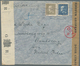 Schweden - Besonderheiten: 1940, Air Mail Cover Franked Total 80 Oe. (one Stamp Fallen Off) Tied "ST - Other & Unclassified