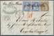 Schweiz: 1869, Kompletter Faltbrief Von Neukirch-Bürglein Via Romanshorn, Wien Und Varna Nach Consta - Unused Stamps