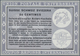 Schweiz: 1966. Essay In Grau Für "Internationalen Antwortschein 50 Centimes" (Wien Type). Sammlerstü - Unused Stamps