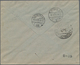 Sowjetunion: 1927 Air 10k.(x3) And 15k. Used On Registered Airmail Cover From Moscow To Berlin, Tied - Briefe U. Dokumente