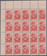 Sowjetunion: 1958, Definitive Issue 60kop. Steelworker Block Of Twenty From Upper Left Corner, MNH A - Briefe U. Dokumente