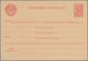 Sowjetunion - Ganzsachen: 1955, Unused Picture Postal Stationery Card With 25 Kop. Red On Yellow Pap - Zonder Classificatie