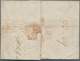 Spanien - Vorphilatelie: 1799, Entire Folded Letter From Malaga To Copenhagen/Denmark, Carried By Sp - ...-1850 Prephilately