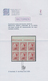 Spanien: 1930, King Alfonso XIII. Definitive 40c. Imperforated COLOUR PROOF In Carmine-red Block Of - Used Stamps