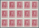 Delcampe - Spanien: 1938, Ferdinand II. Five Different Stamps Incl. Both Imprints Of 30c. In IMPERFORATED Block - Gebraucht